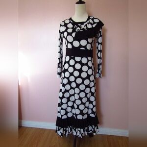 Ruffle and Mudpies Polka Dot Dress